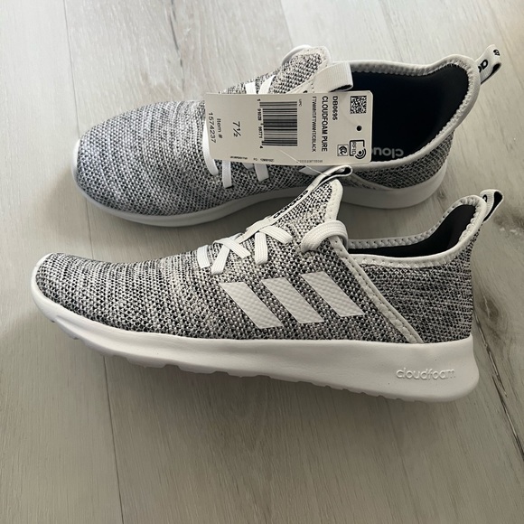 Adidas Ladies' Cloudfoam Pure Sneakers - Picture 1 of 4